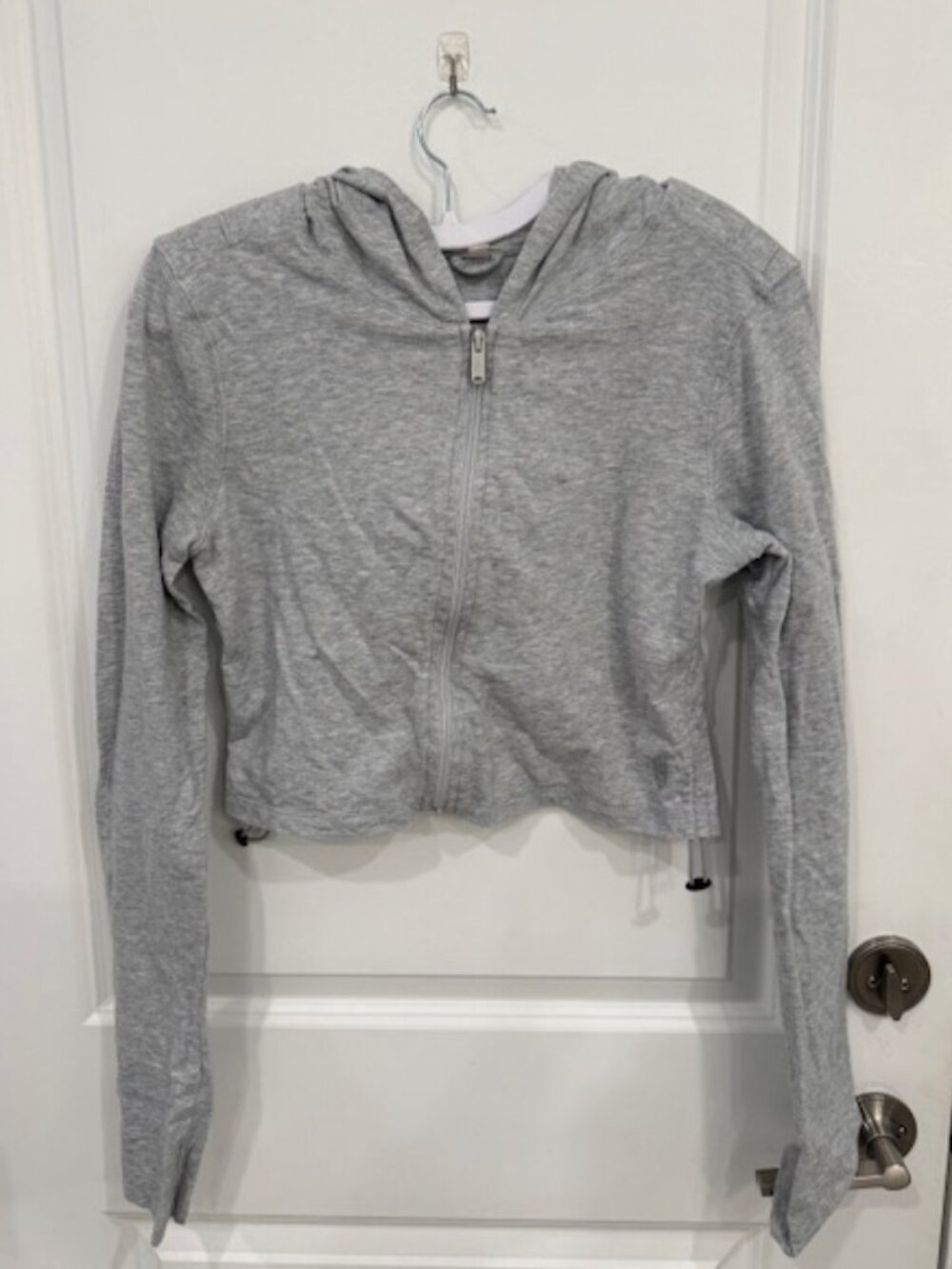 Free People Movement Grey Zip Hoodie